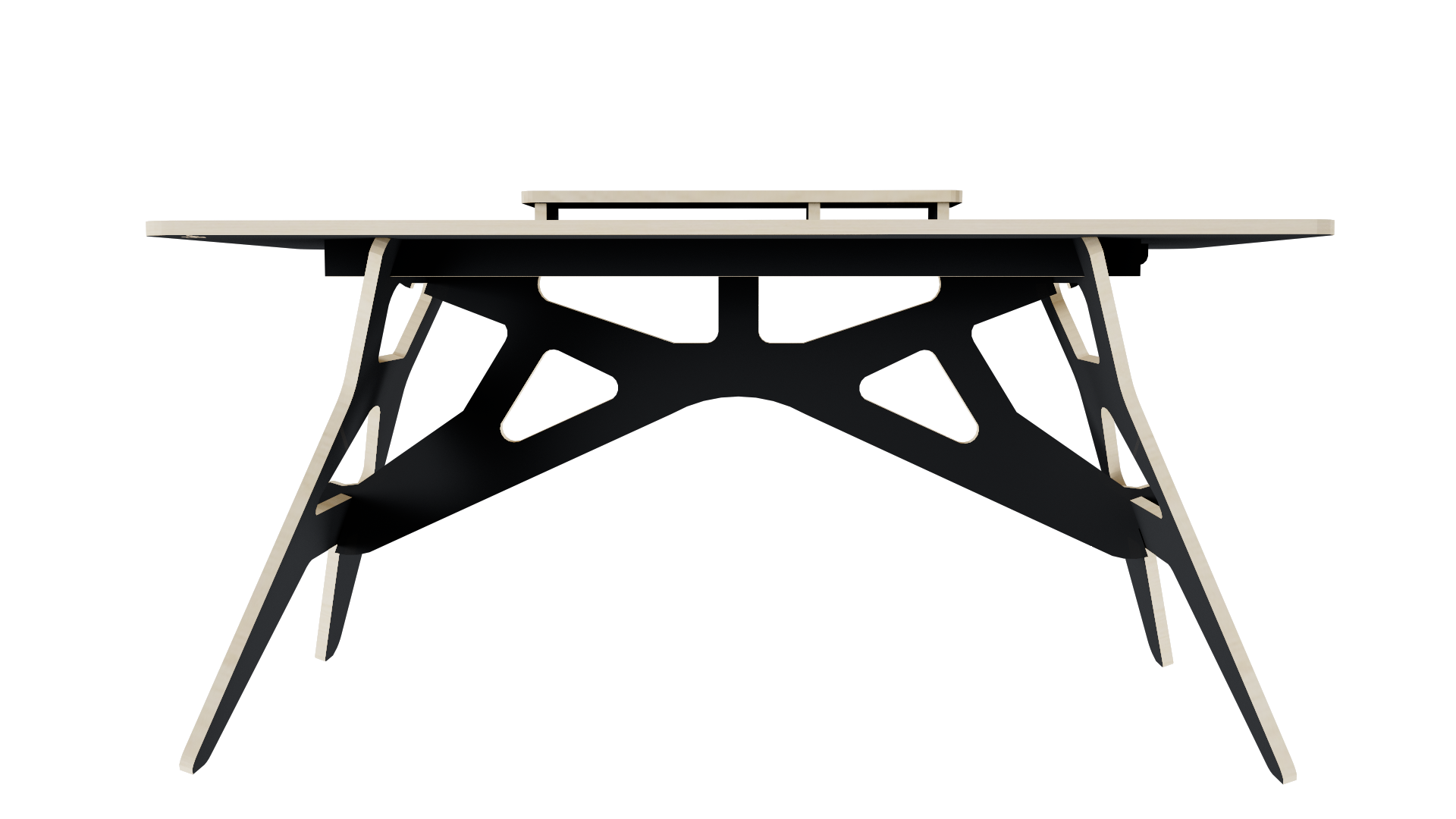 Bureau démontable en Noir