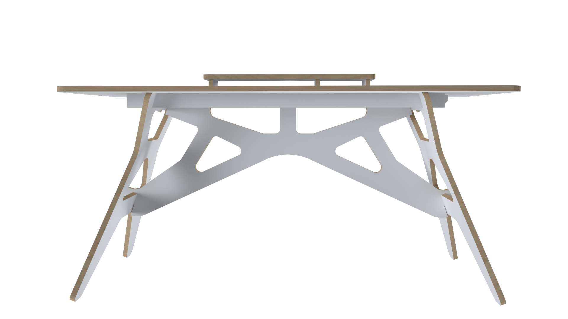 Bureau démontable en Blanc